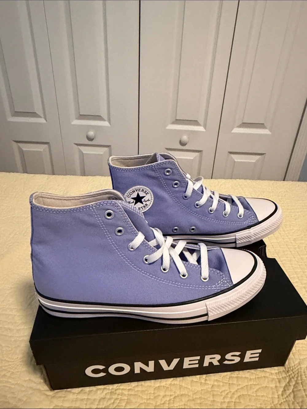 Converse High Top Sneakers - Light Periwinkle